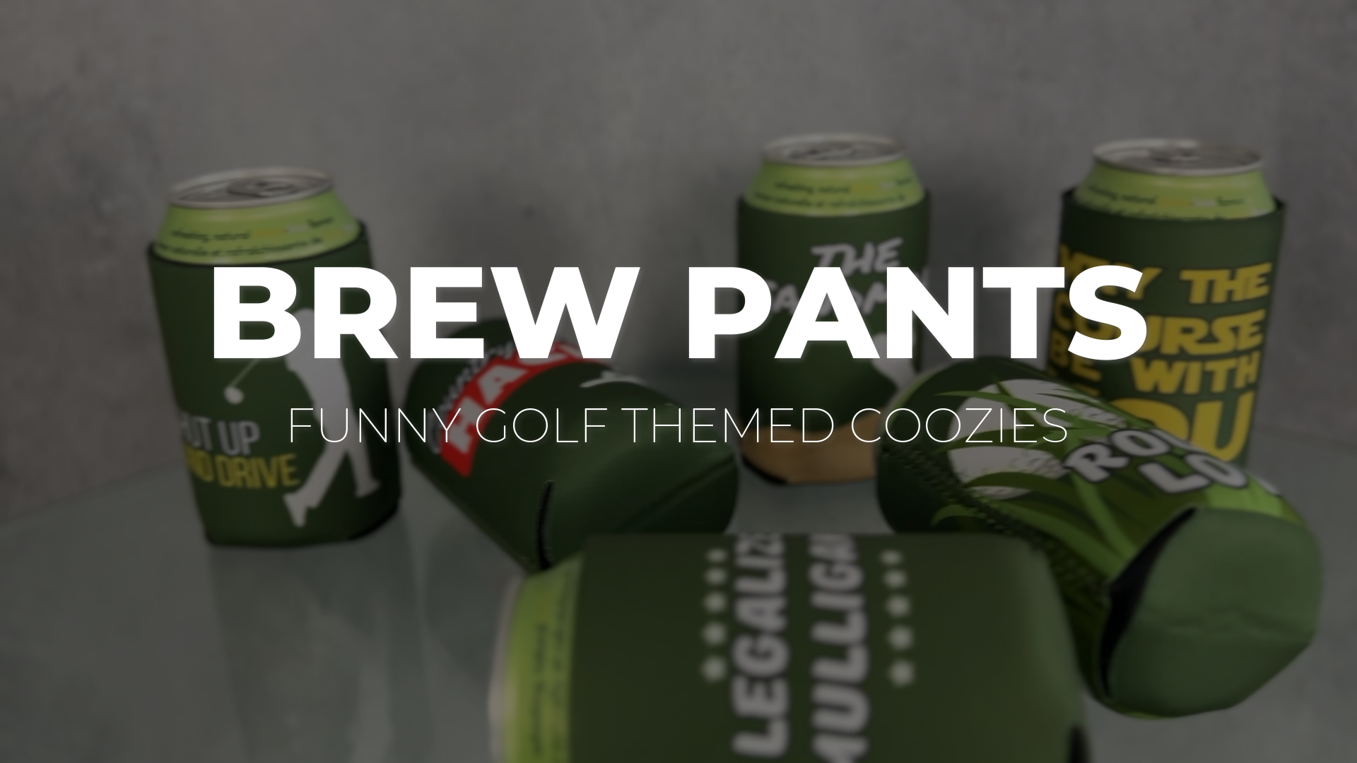 Amazon.com: Brew Pants Funny Golf Themed Coozies - Great Gift for